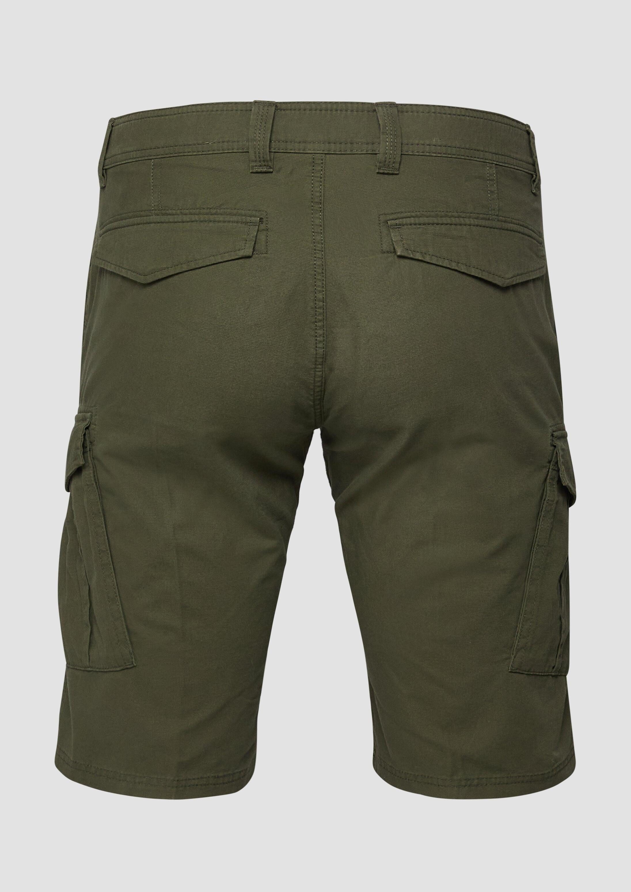 s.Oliver Shorts Bermuda FILE File: Cargo-Shorts mit Logo-Details