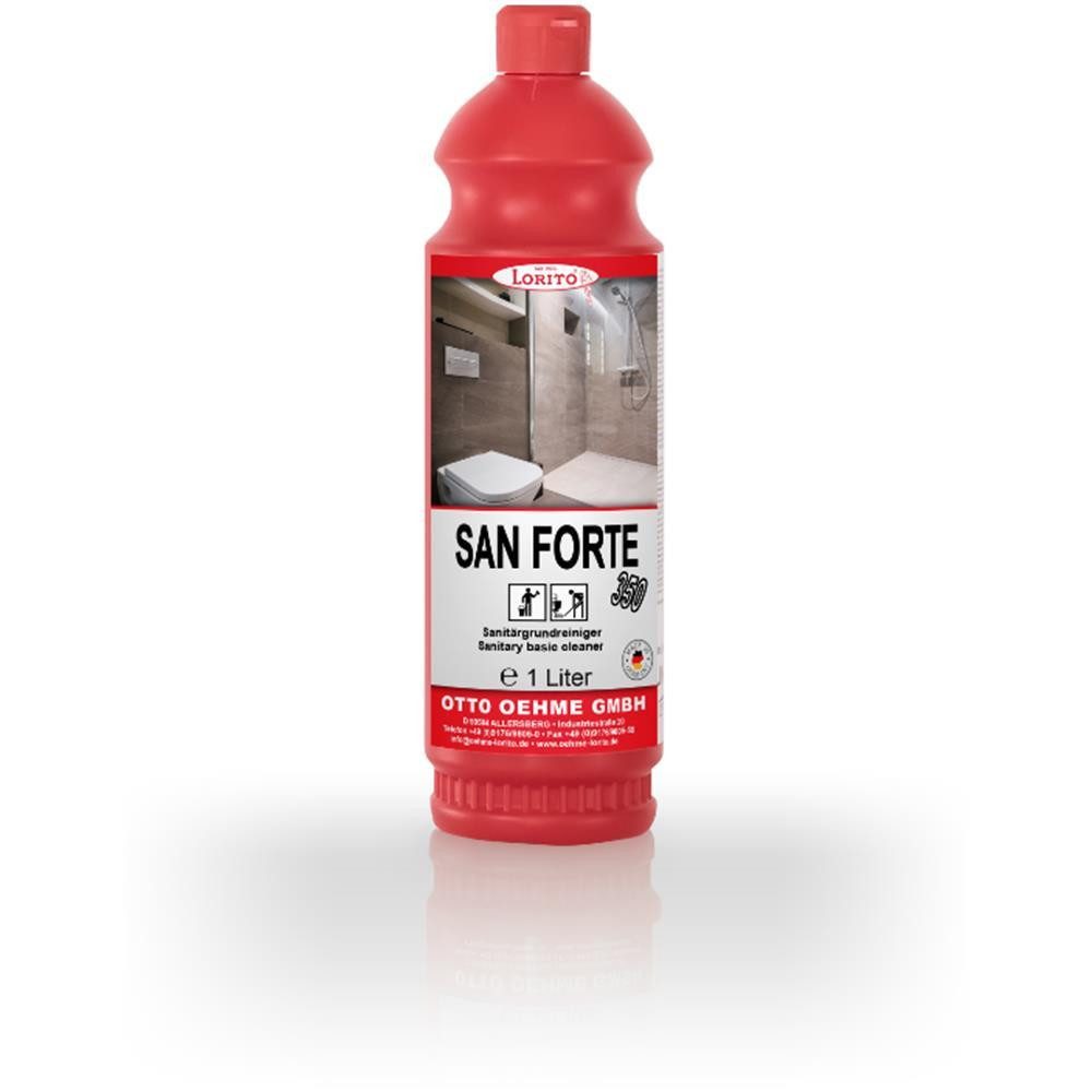 Lorito Sanitärgrundreiniger Sanforte 350 1 Liter Sanitärreiniger