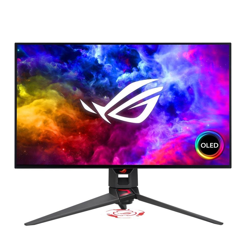 Asus ROG Swift PG27AQDM Gaming-Monitor (67,30 cm/27 ", 2560 x 1440 px, WQHD, 0,03 ms Reaktionszeit, 240 Hz, OLED, OLED-Panel, G-SYNC-kompatibel, Anti-Glare, gleichmäßige Helligkeit)