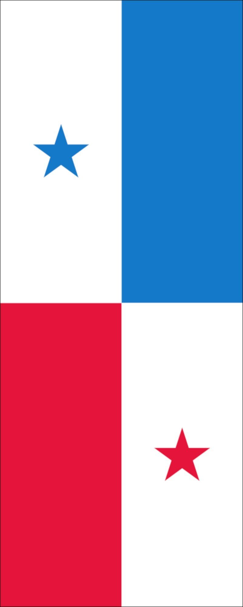 flaggenmeer Flagge Flagge Panama 110 g/m² Hochformat
