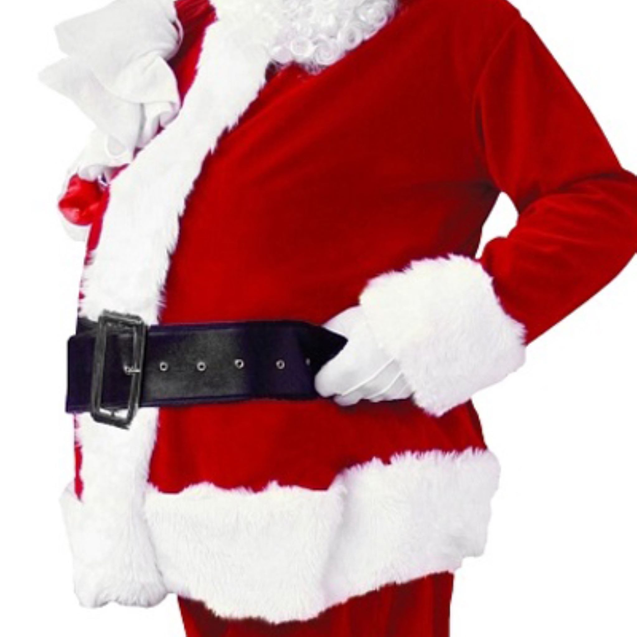 Godan Kostüm Hochwertiges Weihnachtsmann-Kostüm Set - Universalgröße