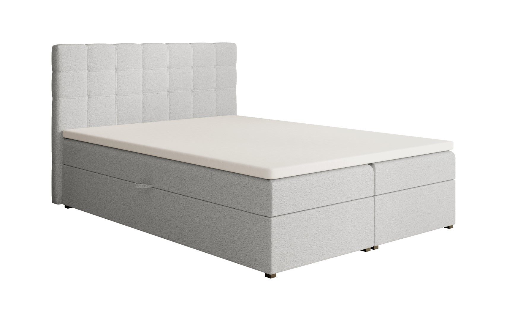 Beautysofa Boxspringbett Kontinentales mit Bettkasten TOPIQ günstig online kaufen