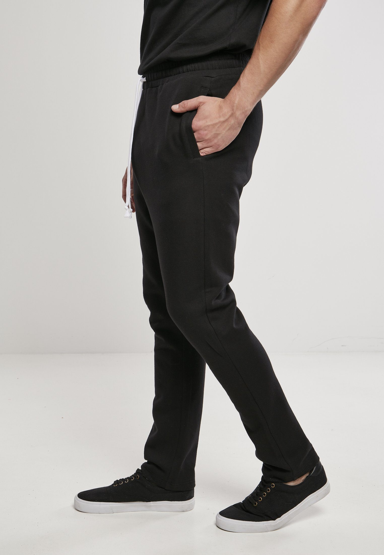 Crotch Herren Stoffhose black CLASSICS Sweatpants Organic URBAN Low (1-tlg)