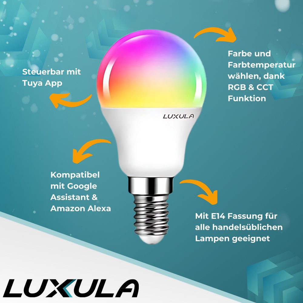 LUXULA LED-Leuchtmittel LUXULA LED-Leuchtmittel E14