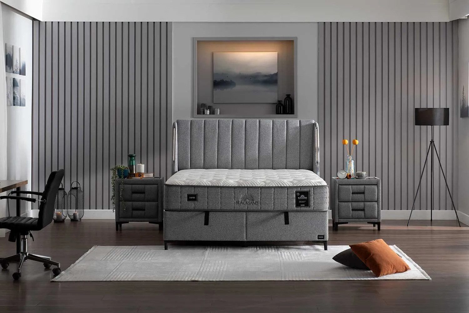 Boxspringbett Bambi Blacksand Boxspringbett