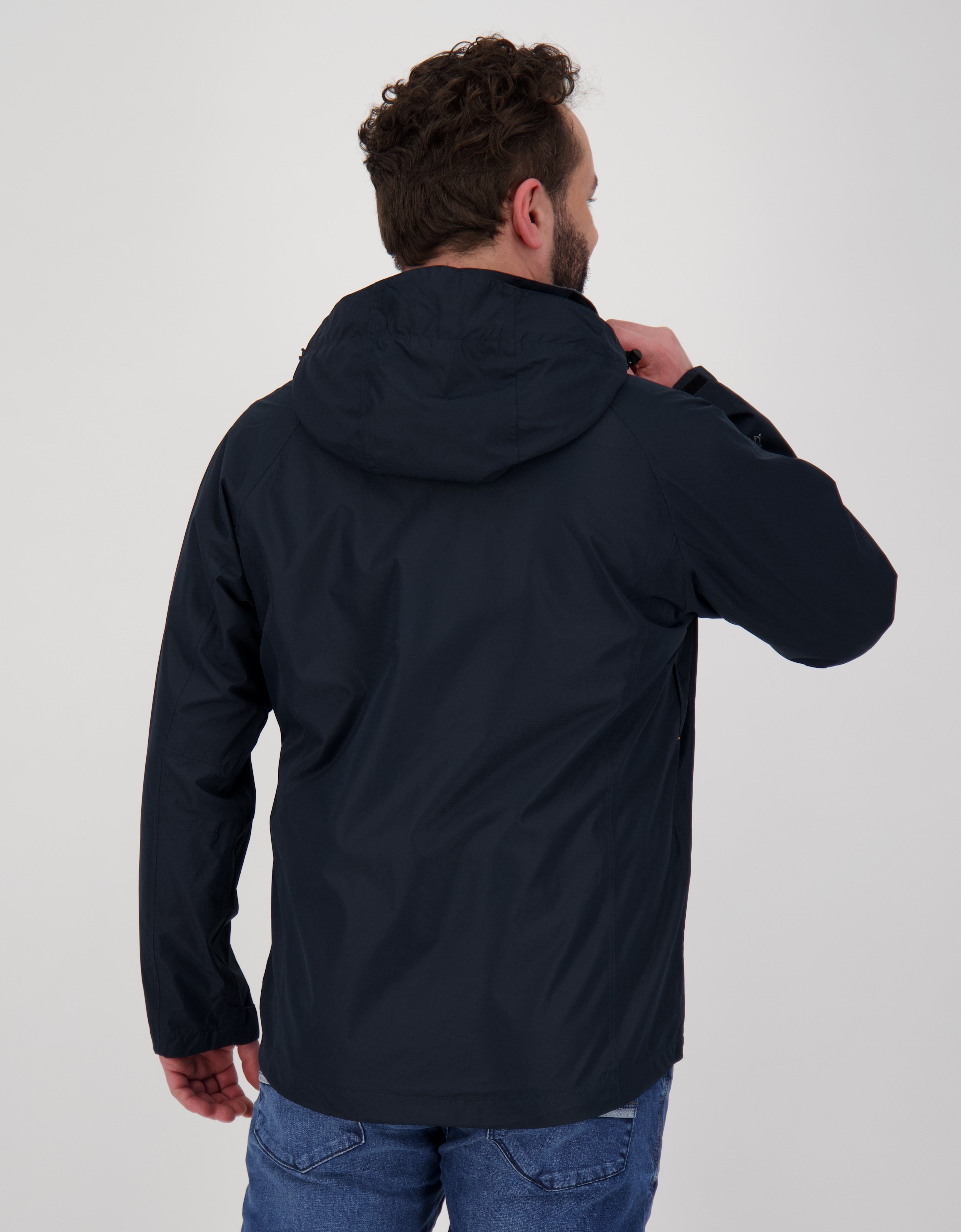 DEPROC Active Regenjacke DURELL NEW CS MEN auch in Großen Größen erhältlich. mit abnehmbarer Kapuze