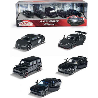 majORETTE Spielzeug-Auto »Black Edition Geschenkset mit 5«