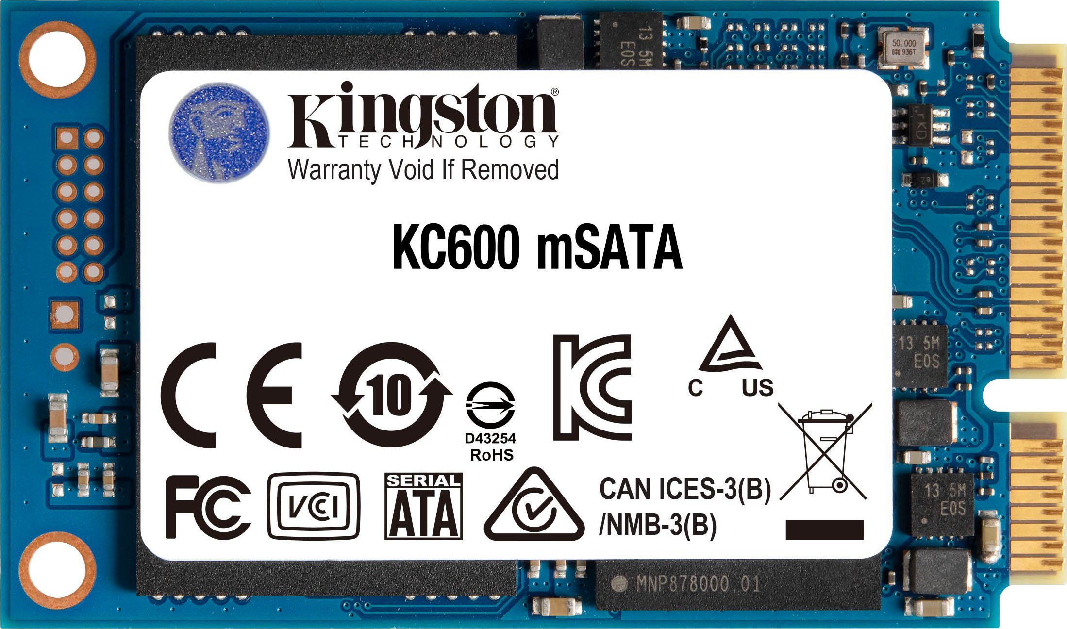 KC600 mSATA 512GB interne SSD