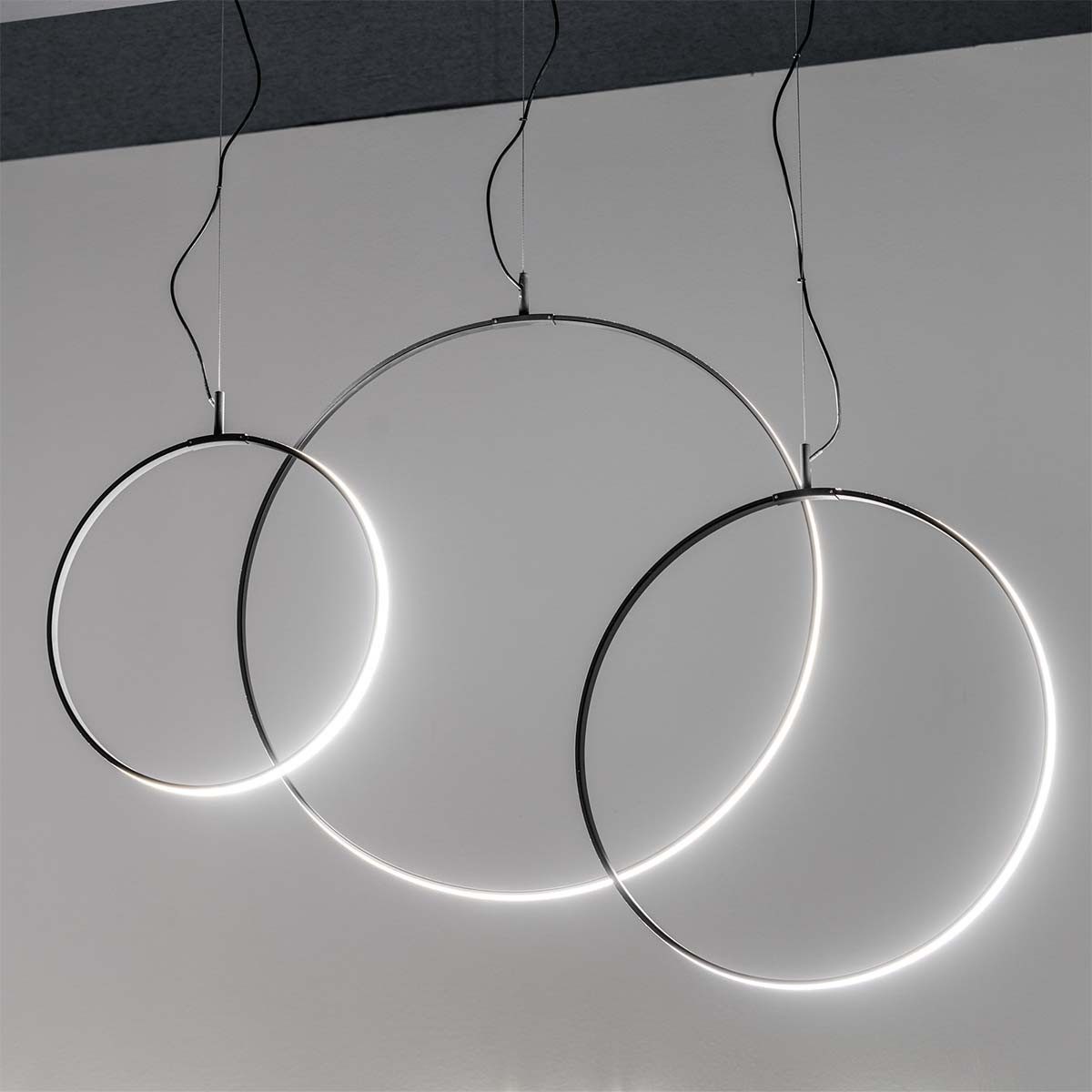 Ideal Lux Pendelleuchte Ideal Lux Circus SP d44 Pendelleuchte, L: 44,5 cm, LED fest integriert, Extra-Warmweiß, Hängeleuchte