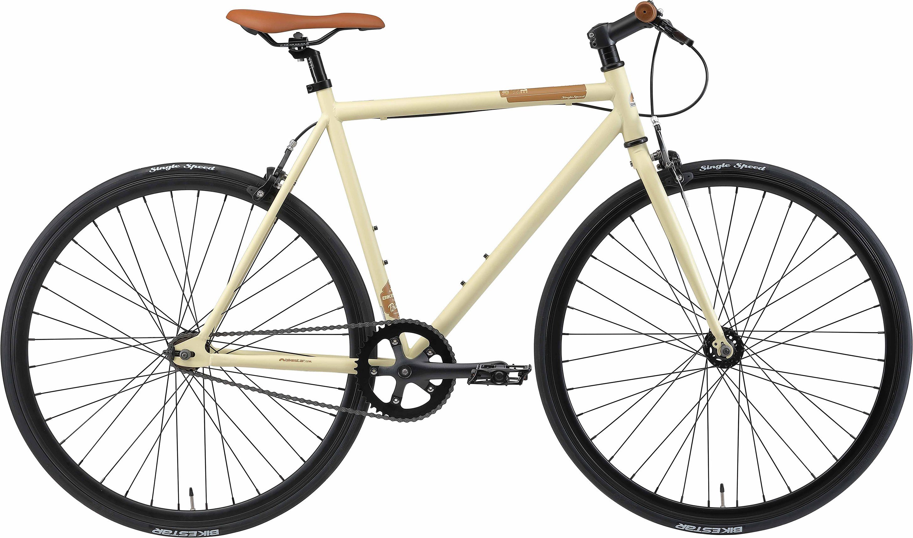 Bikestar Singlespeed, 1 Gang Shimano, für Damen und Herren