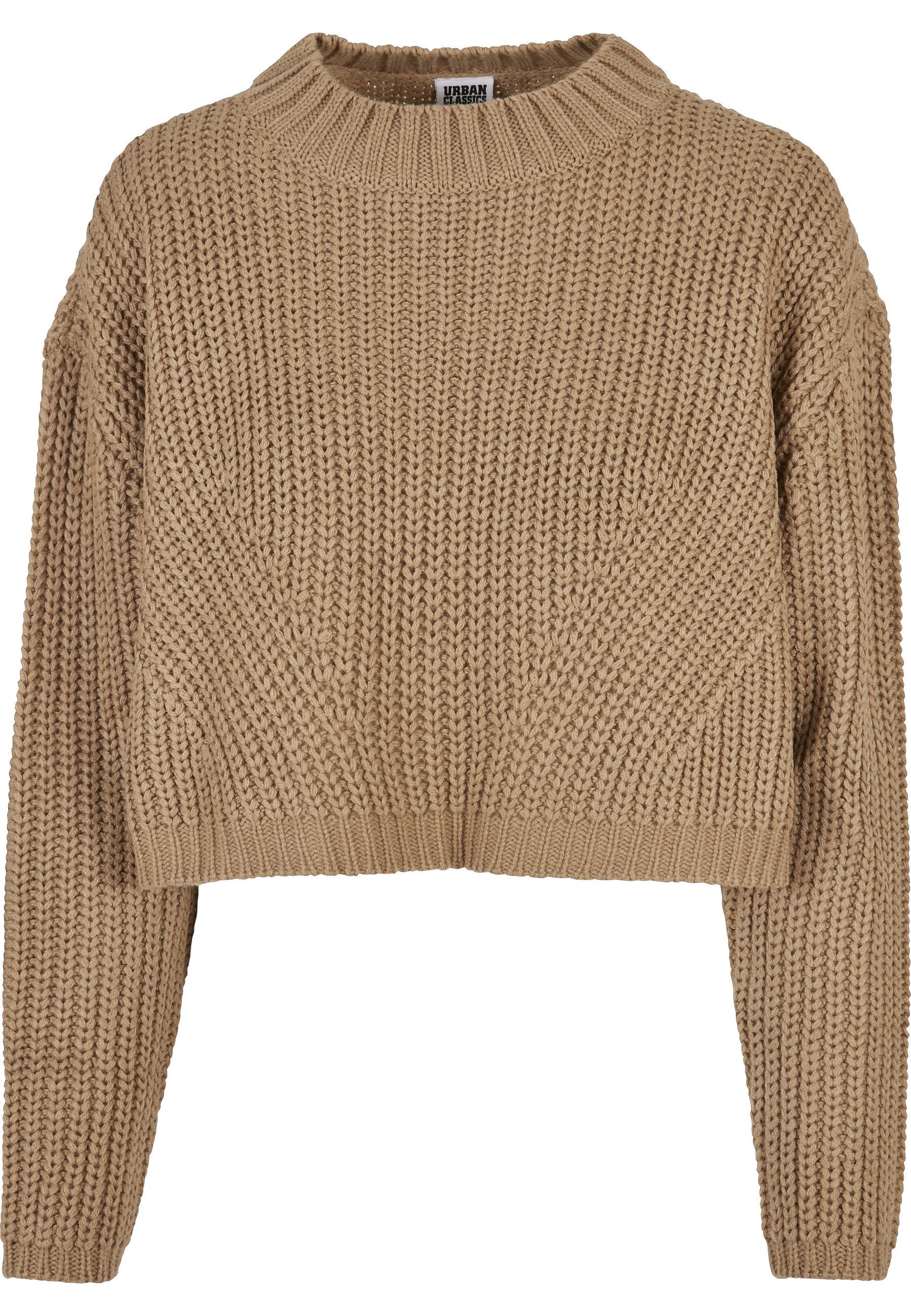 URBAN CLASSICS Sweatshirt Urban Classics Damen Ladies Wide Oversize Sweater günstig online kaufen