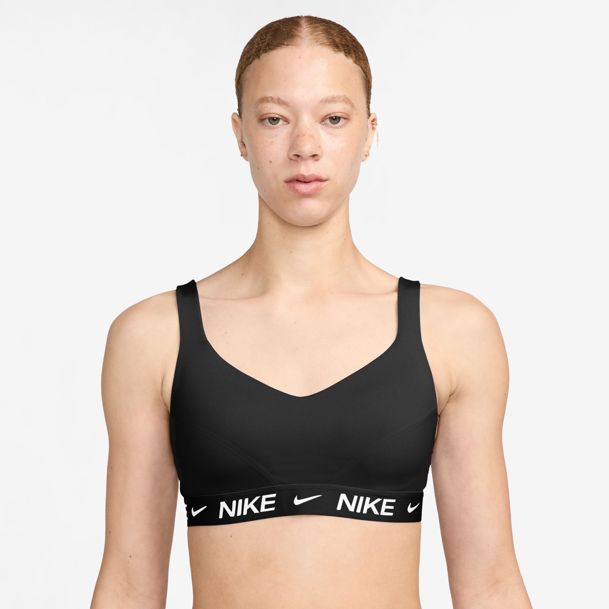 Nike Sport-BH W NK DF INDY HGH SPT BRA für Fitness und intensive Workouts, mit starkem Halt