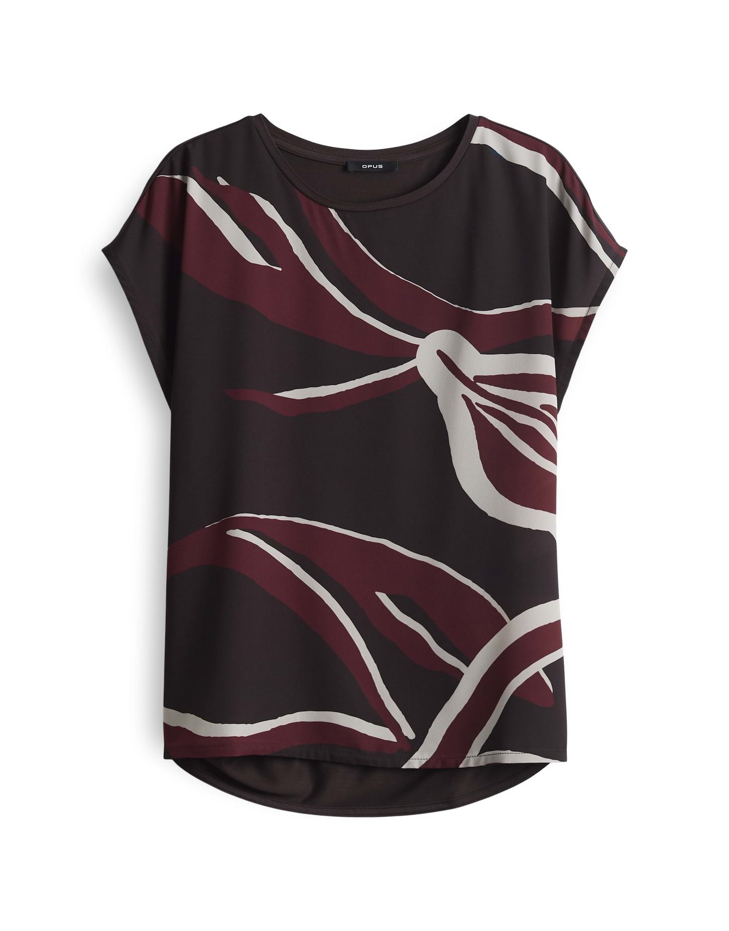 OPUS Print-Shirt SOPIKA PRINT Regular aus fließendem Materialmix günstig online kaufen