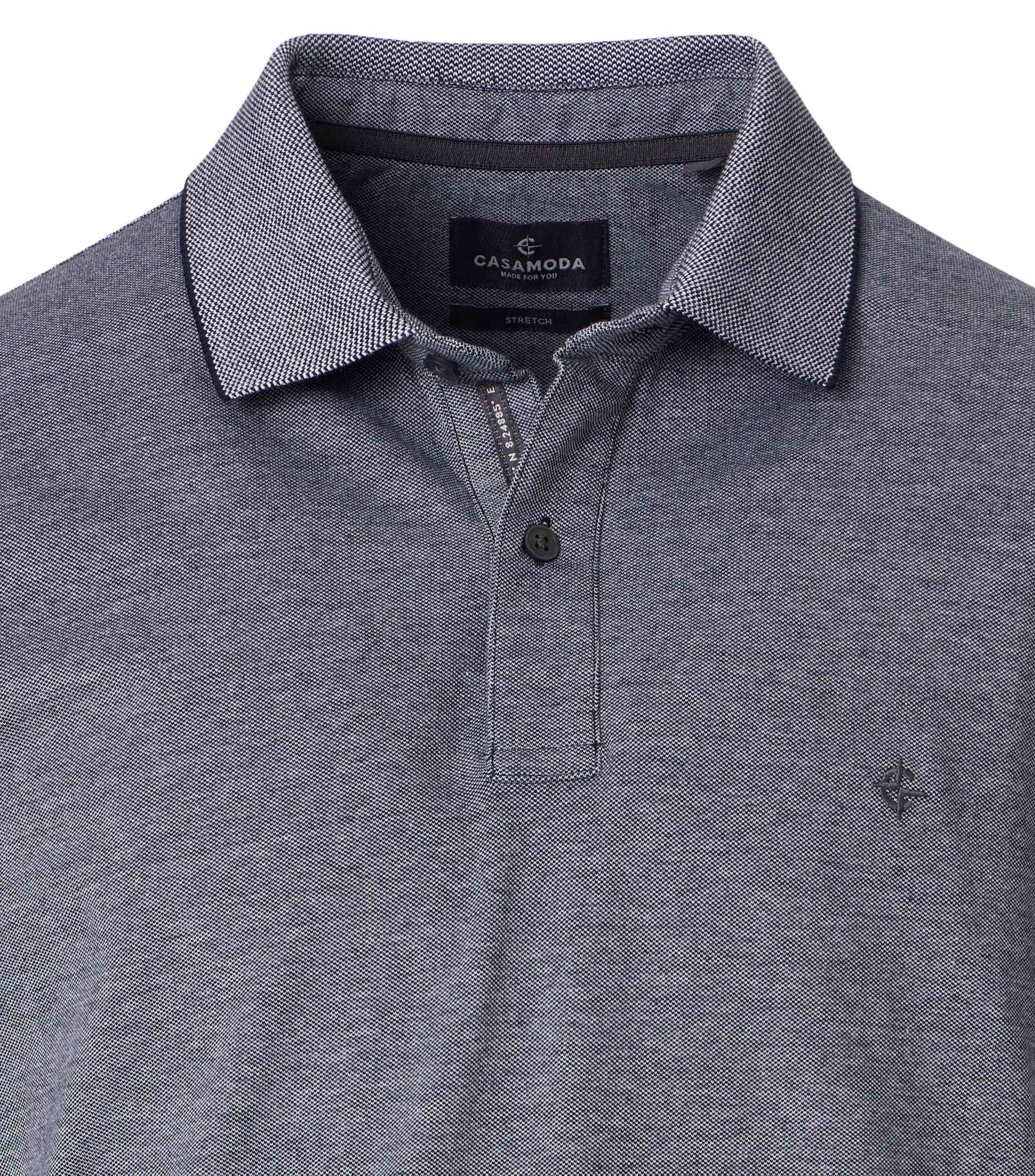 CASAMODA Poloshirt CASAMODA Polo-Shirt uni – Bild 4 von 5