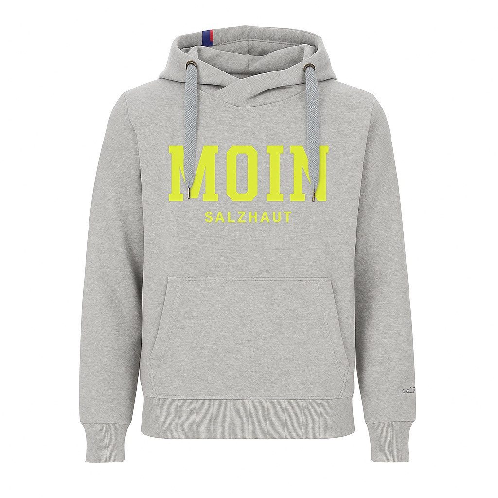 salzhaut Hoodie Salzhaut Hoodie HEFF mit Schriftzug MOIN