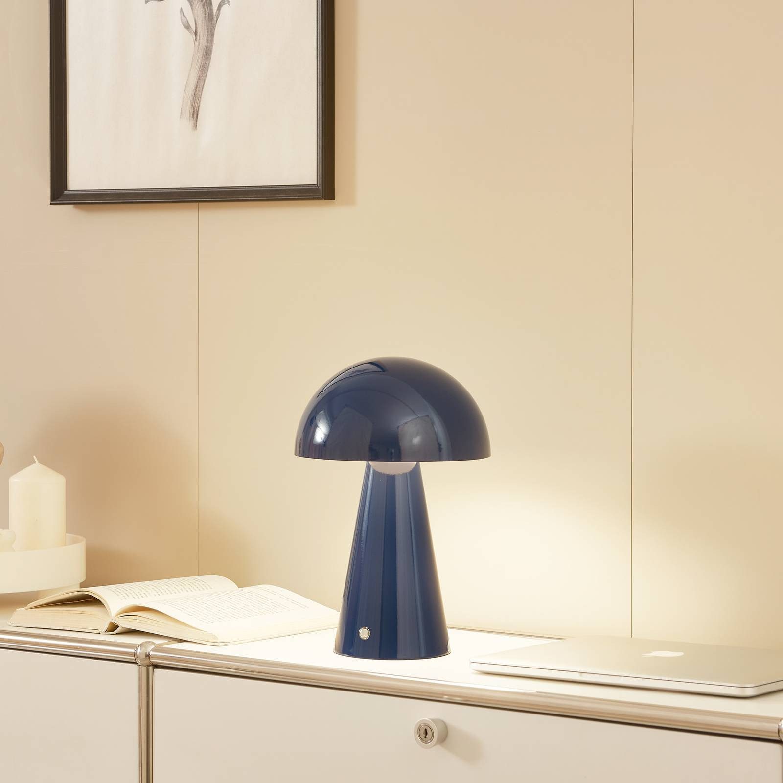Lindby Tischleuchte Nevijo, Enthalten, 1 x 1,7 W LED, warmweiß