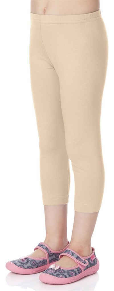 Merry Style Leggings Mädchen 3/4 Capri aus Viskose MS10-131 (1-tlg) elastischer Bund