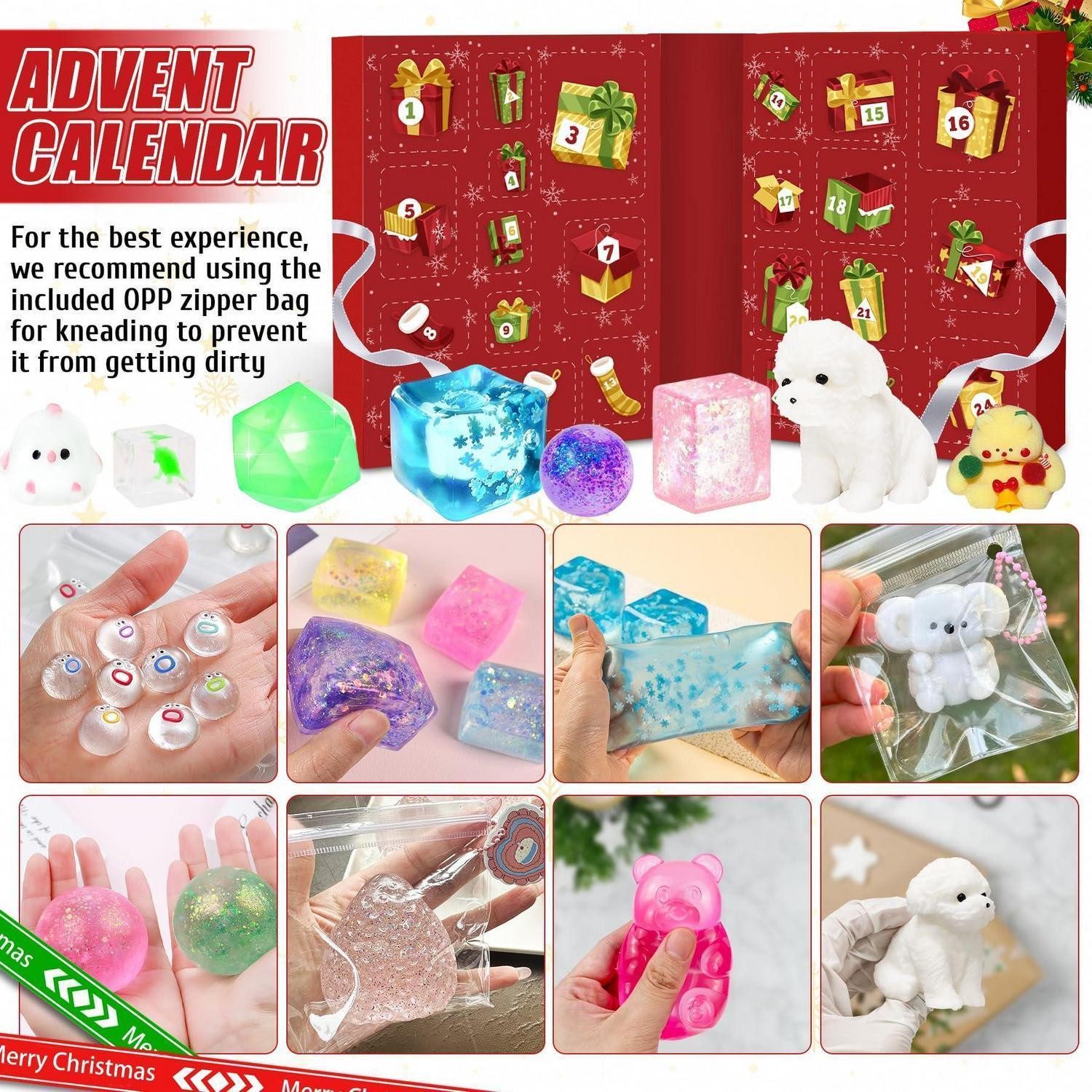 LuxusKollektion Spielzeug-Adventskalender Adventskalender 2026 Fidget Spielzeug 24 Tage – Bild 5 von 5