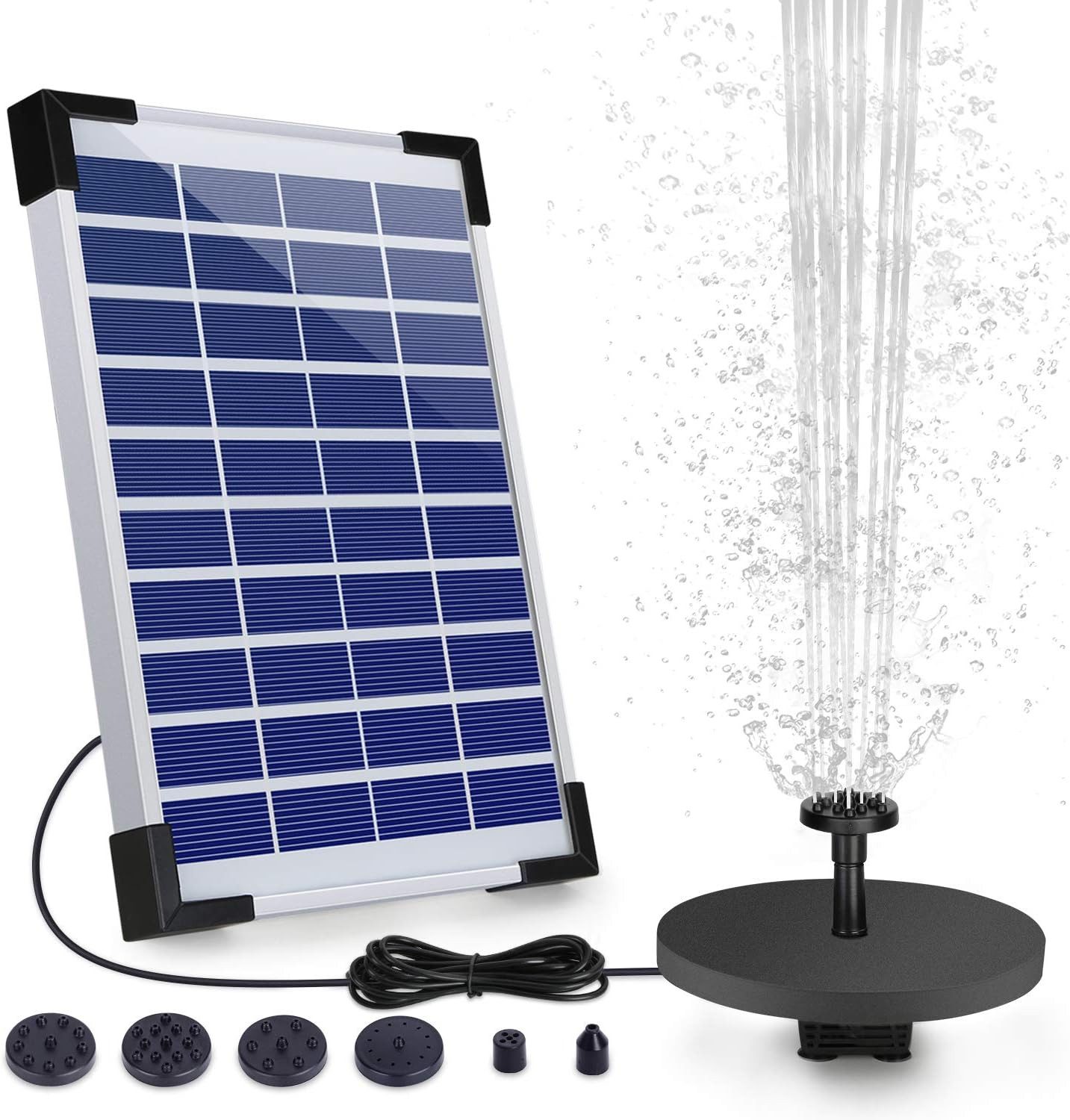 BlingBin Solarpumpe Solar Springbrunnen 5W Solar günstig online kaufen