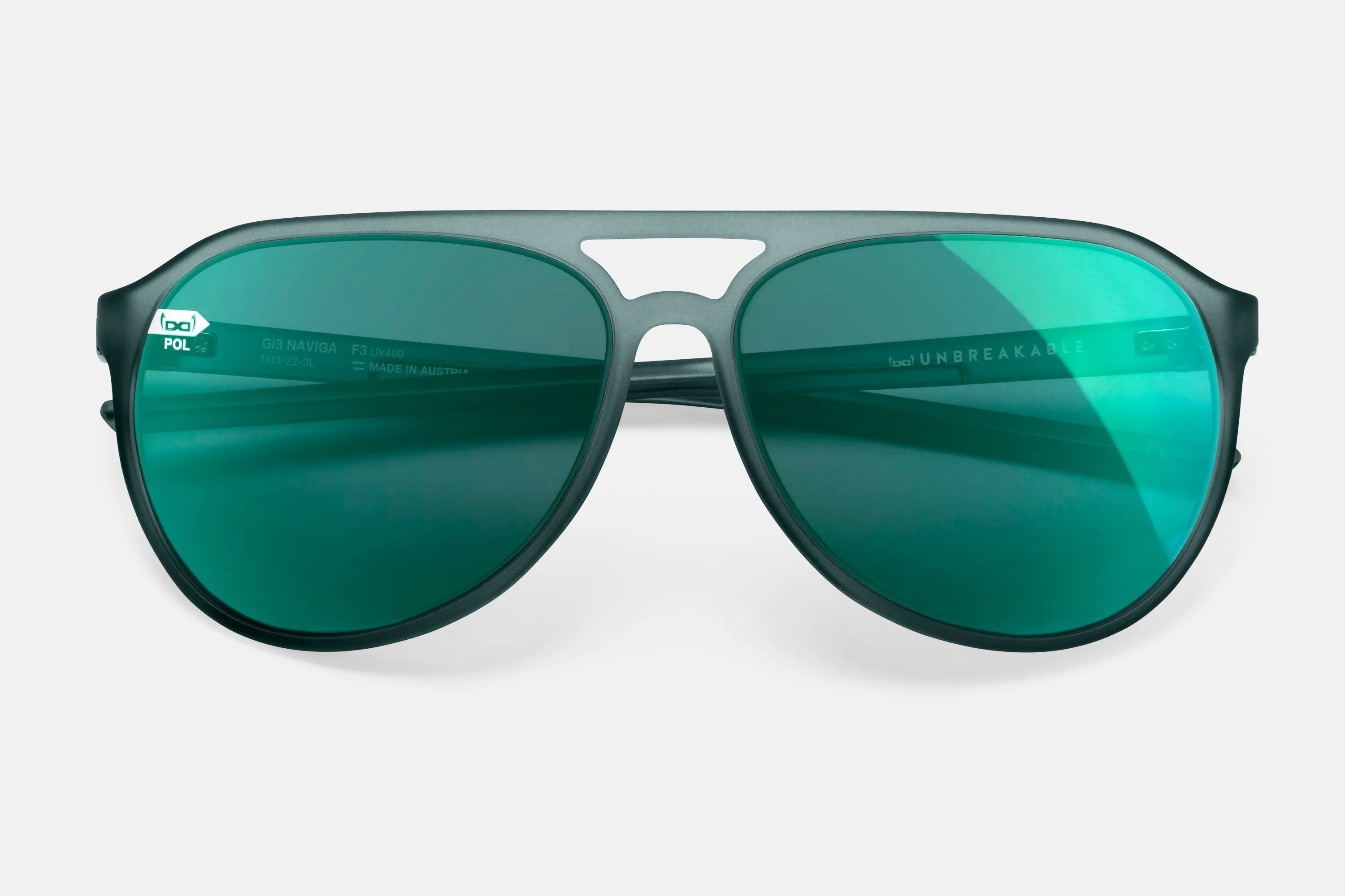 gloryfy Fahrradbrille Gloryfy Unbreakable Sonnenbrille Gi3 Sport Navigator River Matt Pol L
