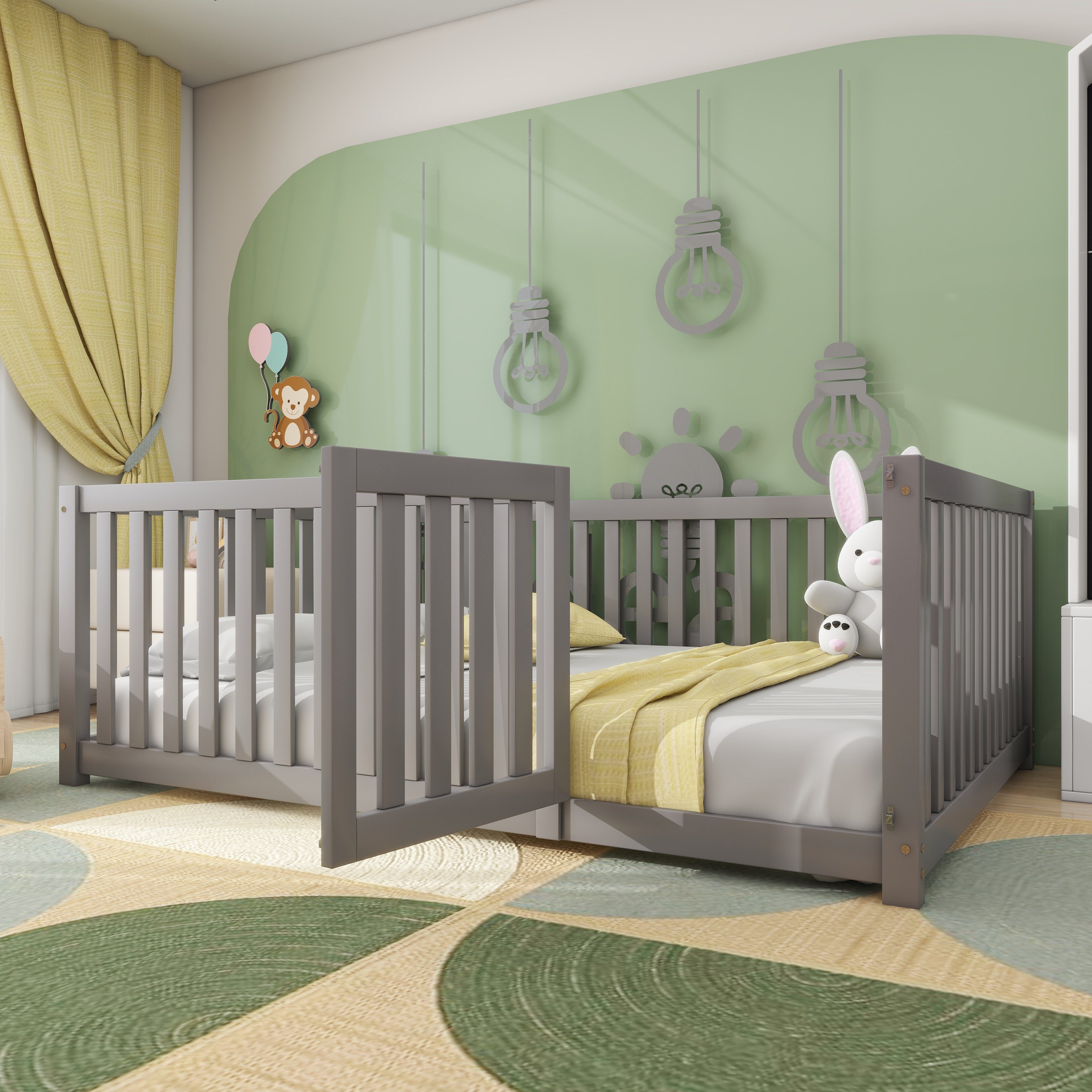 HAUSS SPOLE Kinderbett Einzelbett Holzbett Bettrahmen günstig online kaufen