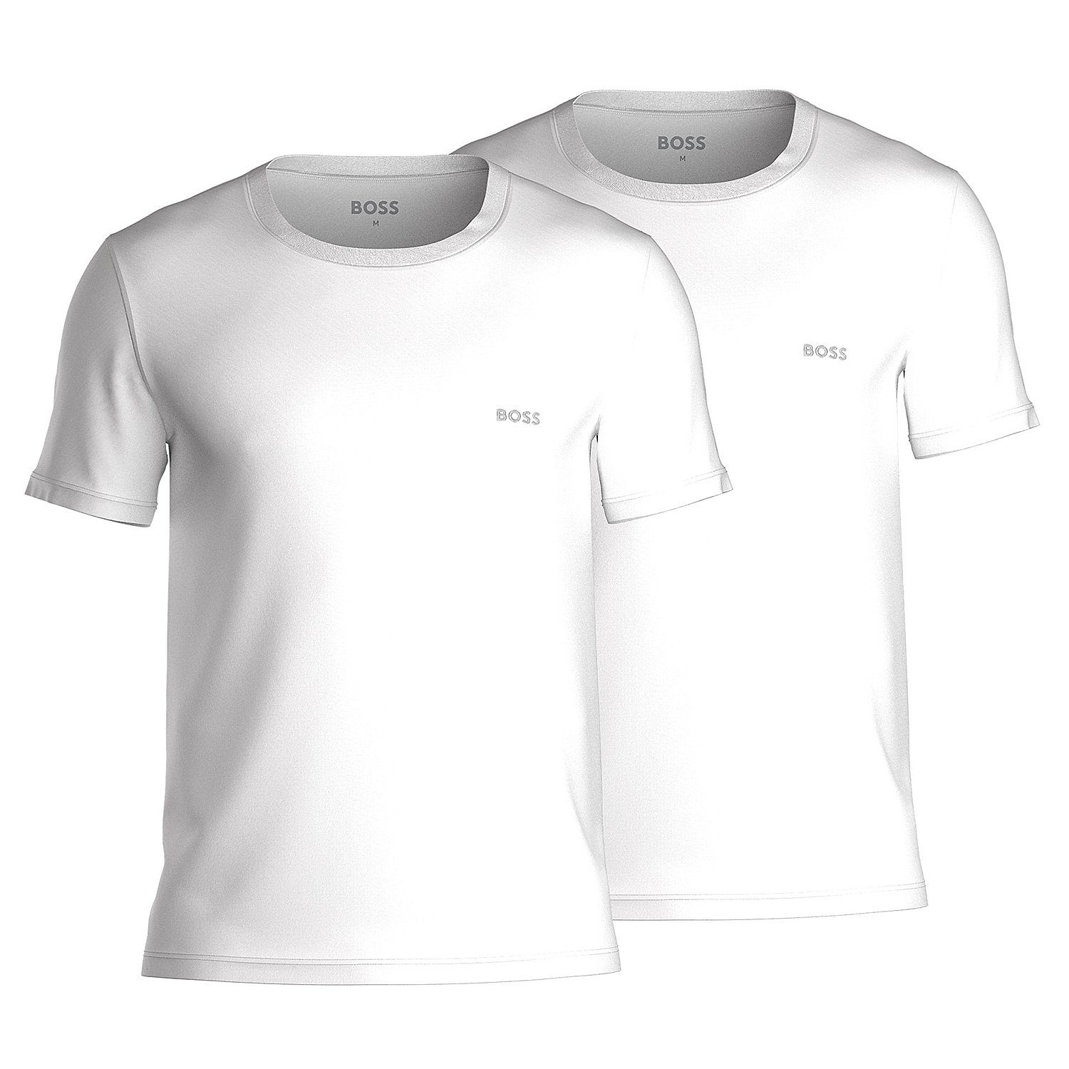 BOSS Unterziehshirt »T-Shirt RN 2P Comfort« (Doppelpack, 2-St., 2er-Pack)  Herren Shirt Kurzarm aus reiner Baumwolle im Doppelpack (neues Modell)