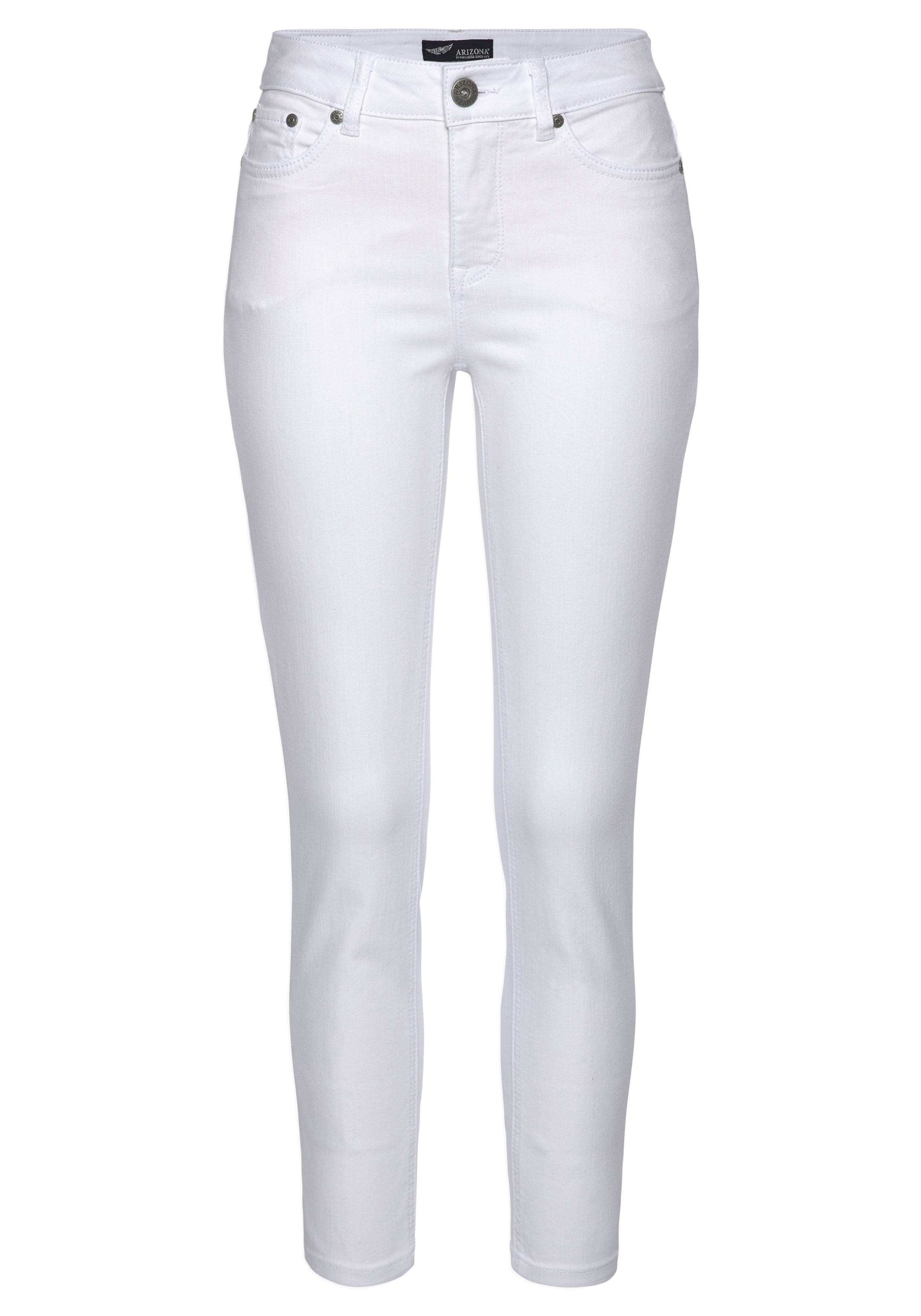 Arizona 7/8-Jeans Shaping eng anliegend, Röhrenjeans, Used-Waschung, High-Waist, 7/8-Länge. Reduzierter Preis € 33,99. Unverbindliche Preisempfehlung € 39,99, (€ 33,99 pro 1 Stk)