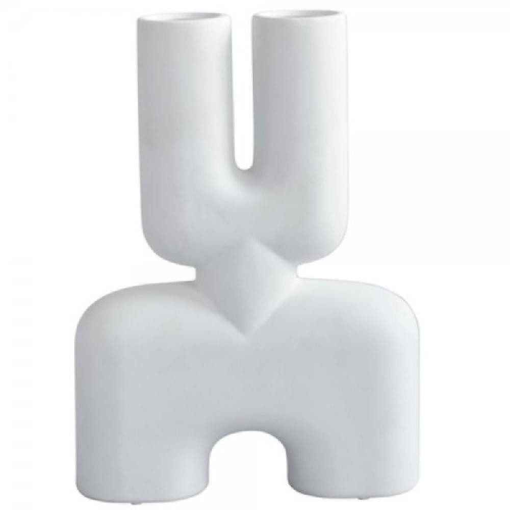 101 Copenhagen Dekovase Vase Cobra Double Medio Bone White (47cm)