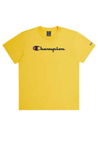 Champion T-Shirt Champion Herren T-Shirt 219831 YS107 BNN Gelb