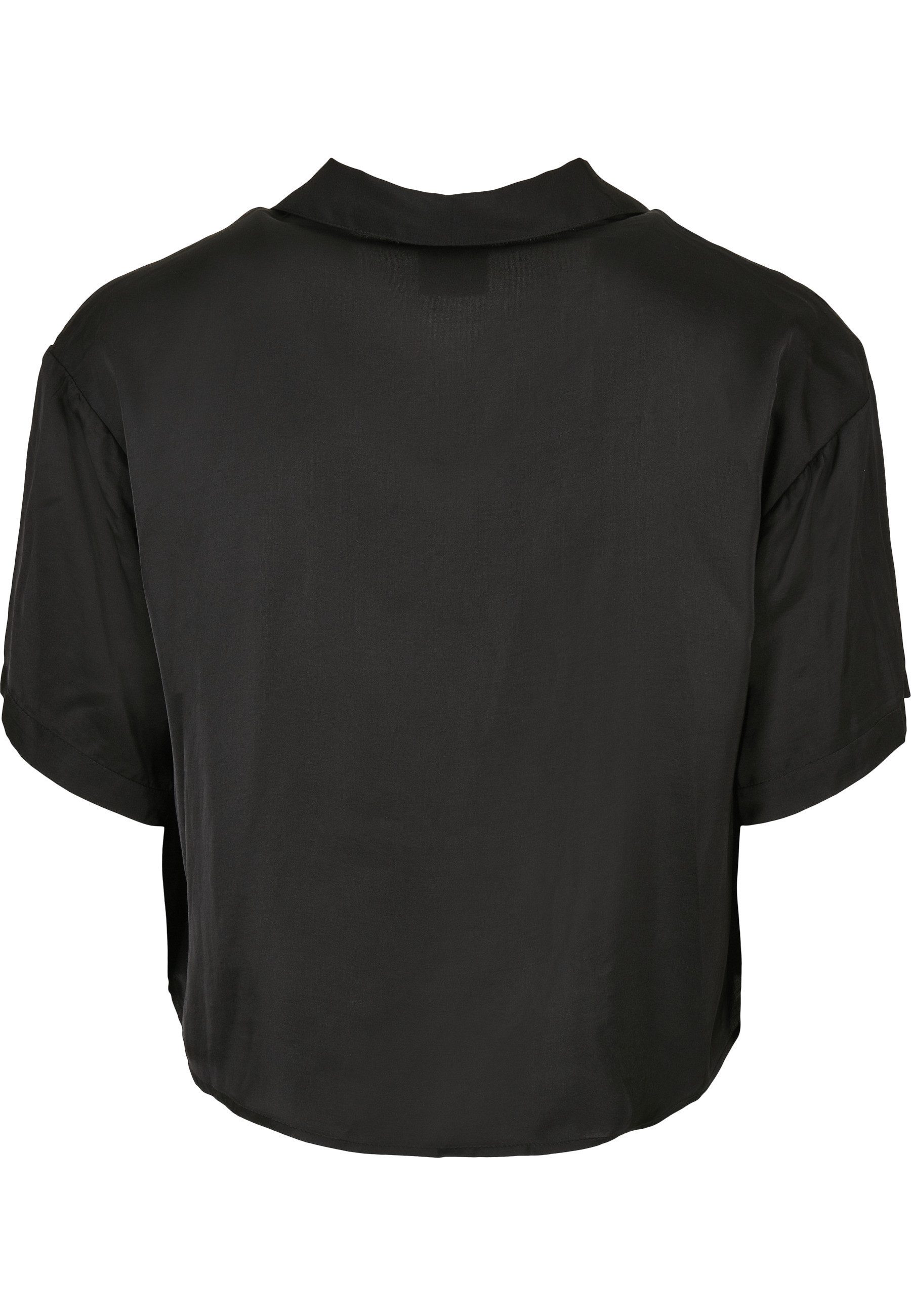 URBAN CLASSICS Kurzarmshirt Urban Classics Damen Ladies Viscose Satin Resor günstig online kaufen