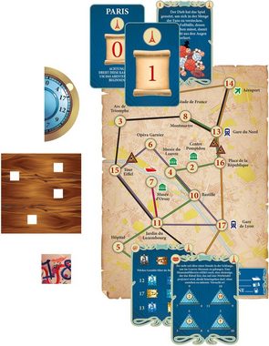 Clementoni® Spiel, Detektivspiel Galileo, Escape Game Abenteuer in Paris, Made in Europe, FSC® - schützt Wald - weltweit