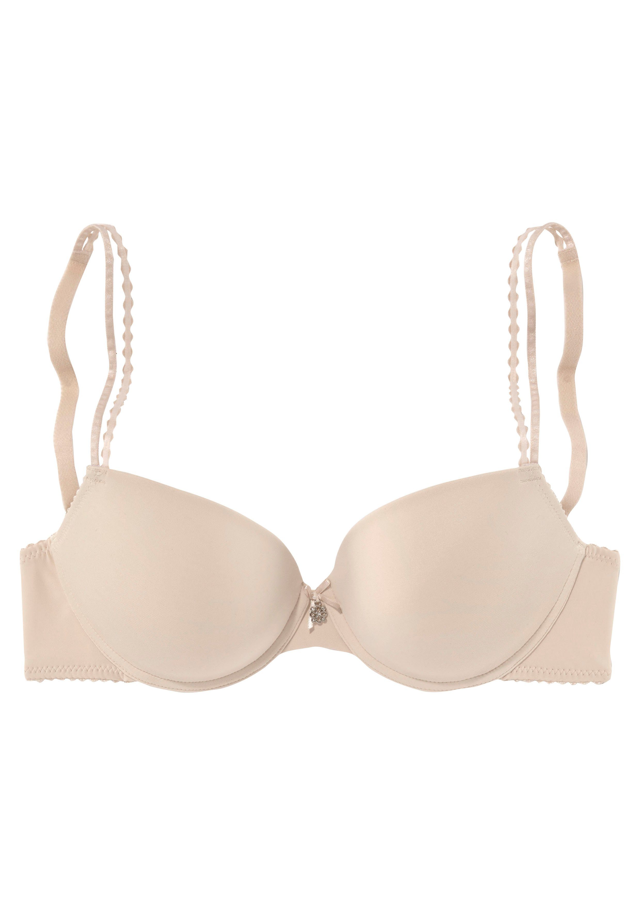 LASCANA Push-up-BH mit Bügel und mit Spaghettiträgern, Dessous