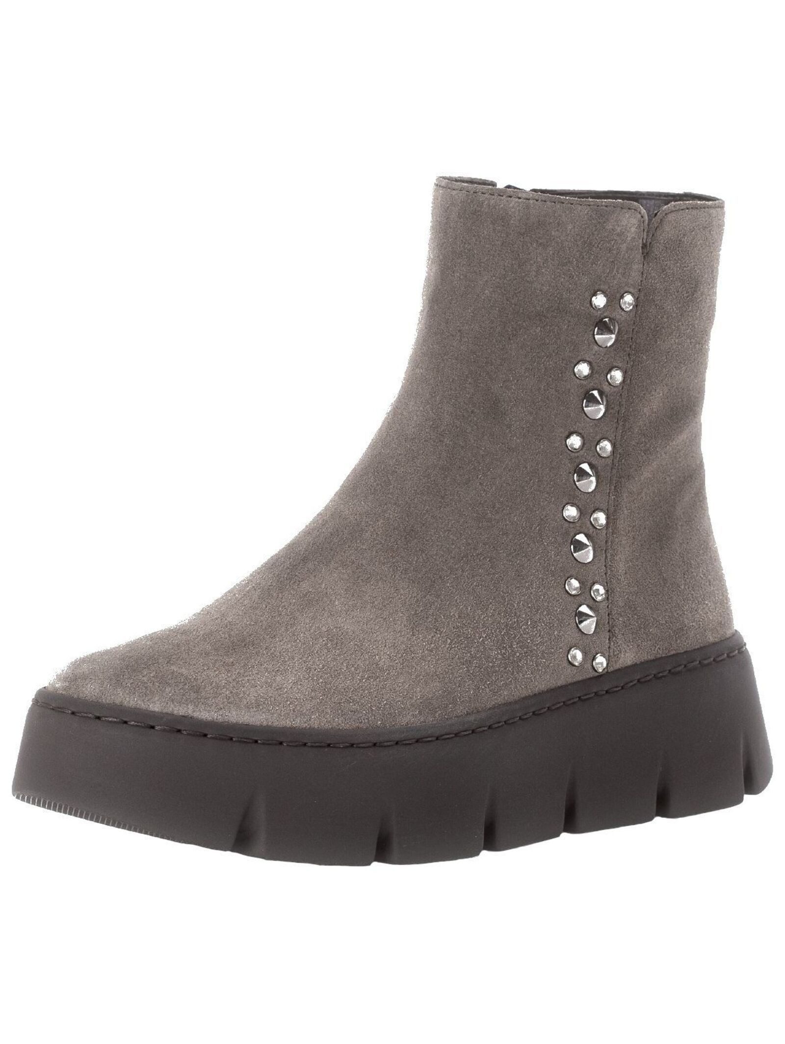 Gabor Gabor Stiefelette Veloursleder/Textil Plateaustiefelette günstig online kaufen