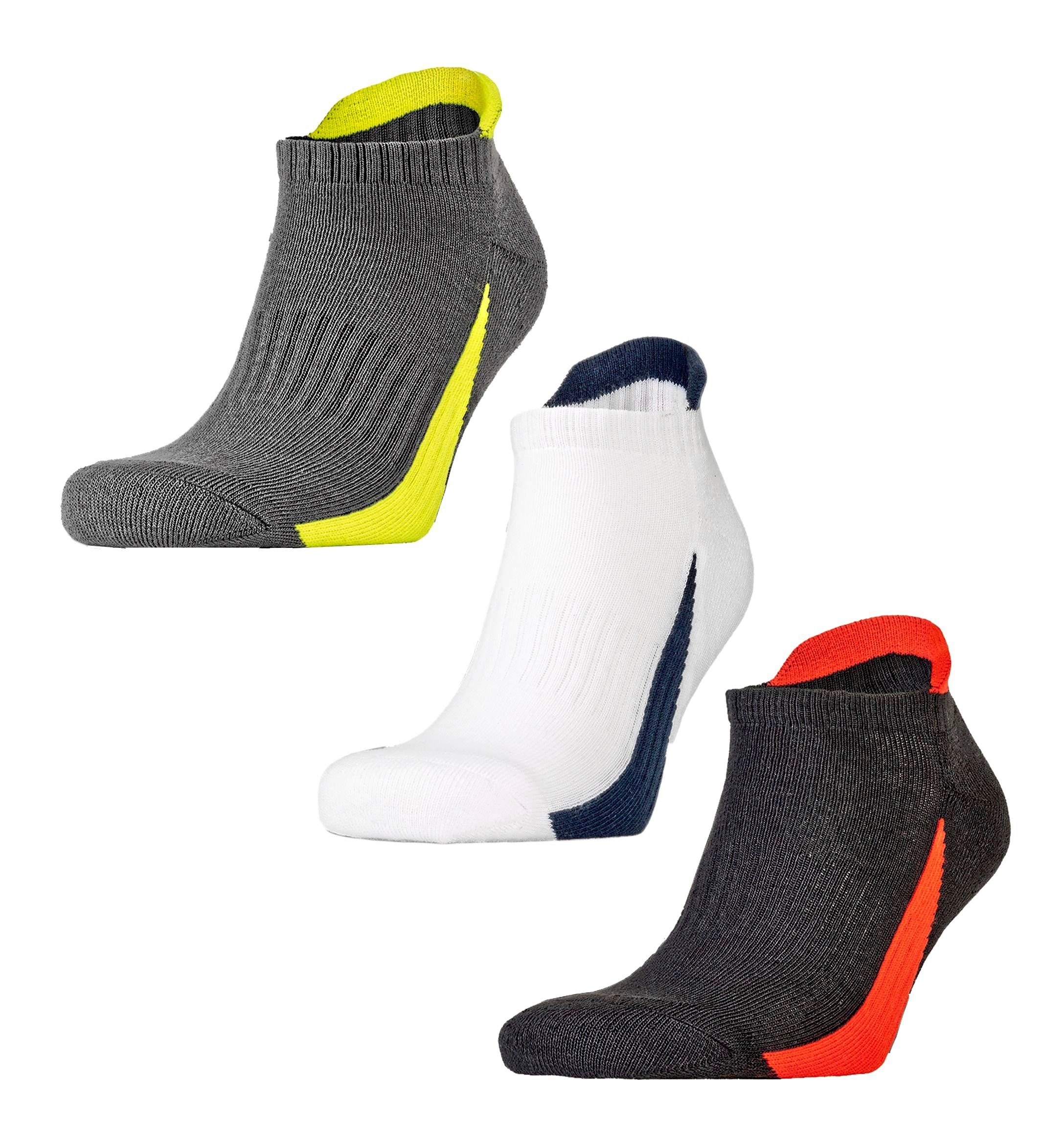 SPIRO Sportsocken Unisex Sport Socken / Sportsocken für Frauen u. Männer - 3er-Pack Gepolsterte Sohle
