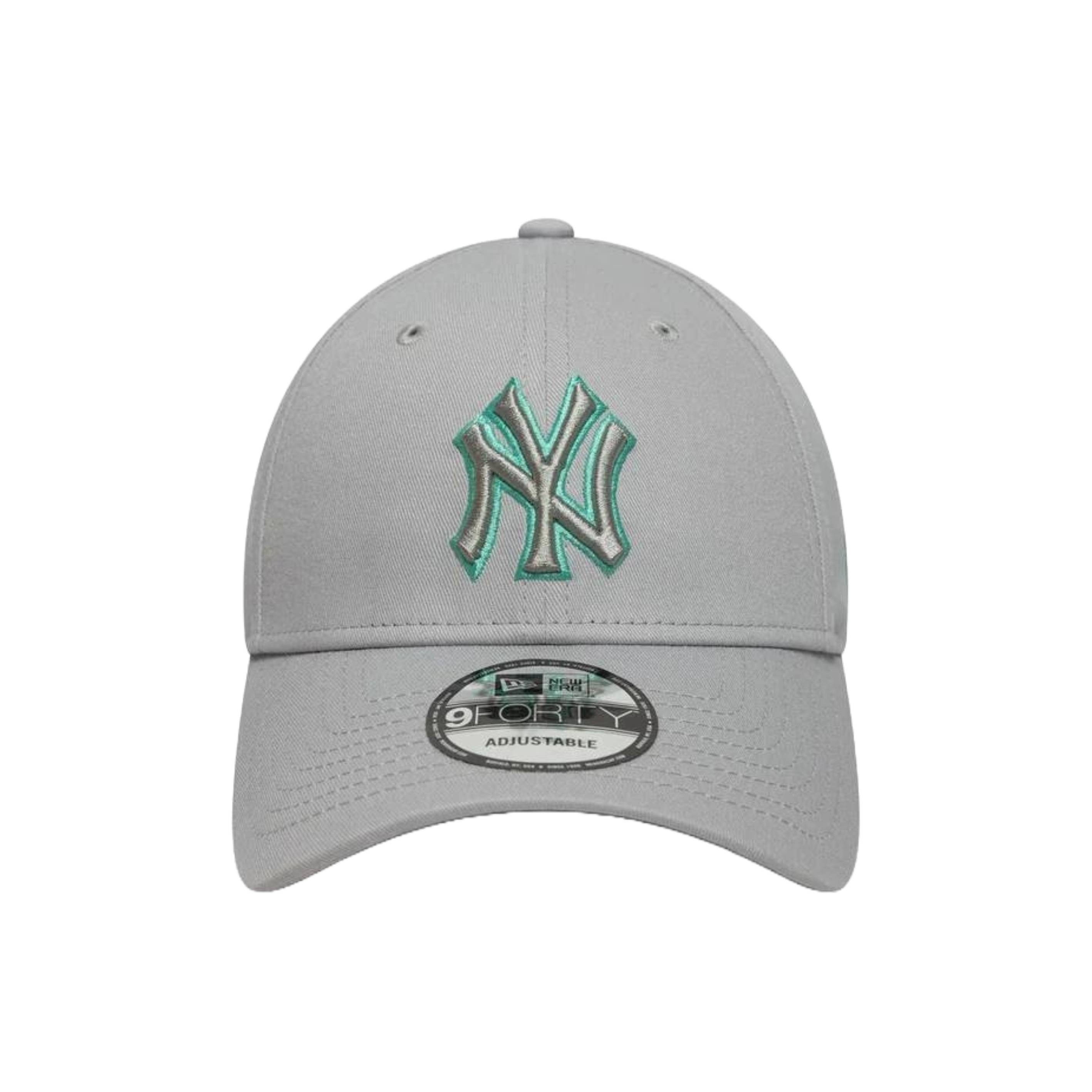 New Era Baseball Cap Cap New Era MLB New York Yankees grey (1-St)