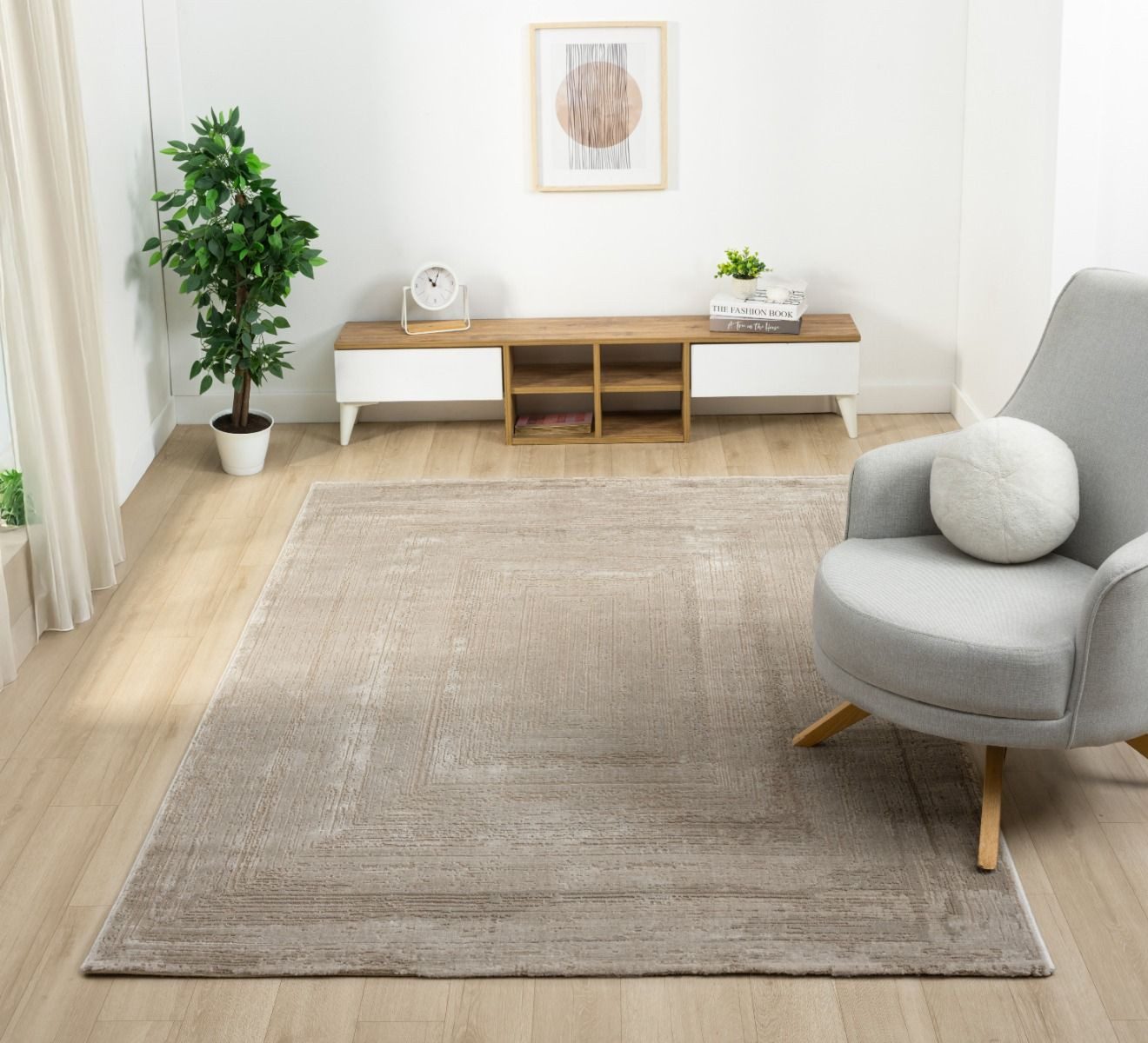 alesvelt Teppich Elyse modern und elegantes Design 10 mm Höhe 160 x 230 cm 200 x 290 cm, Höhe: 160 mm