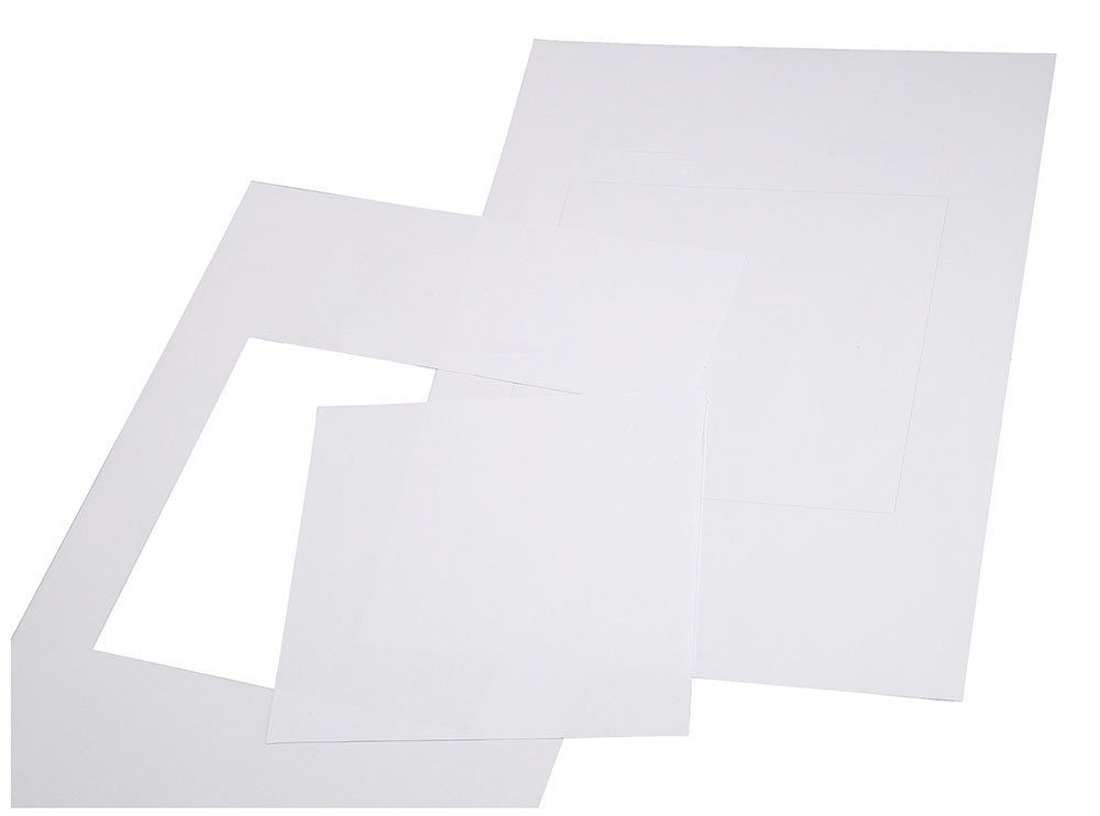 König Werbeanlagen Hinweisschild Papiereinlagen für KAIRO, MADRID, OSLO und RIO, Format: 147,5x147,5mm