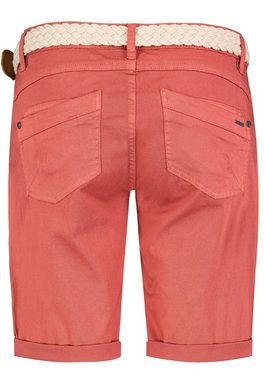 Stitch & Soul Bermudas Damen Short Bermuda kurze Hose Sommer Chino Stoff Hose mit Gürtel