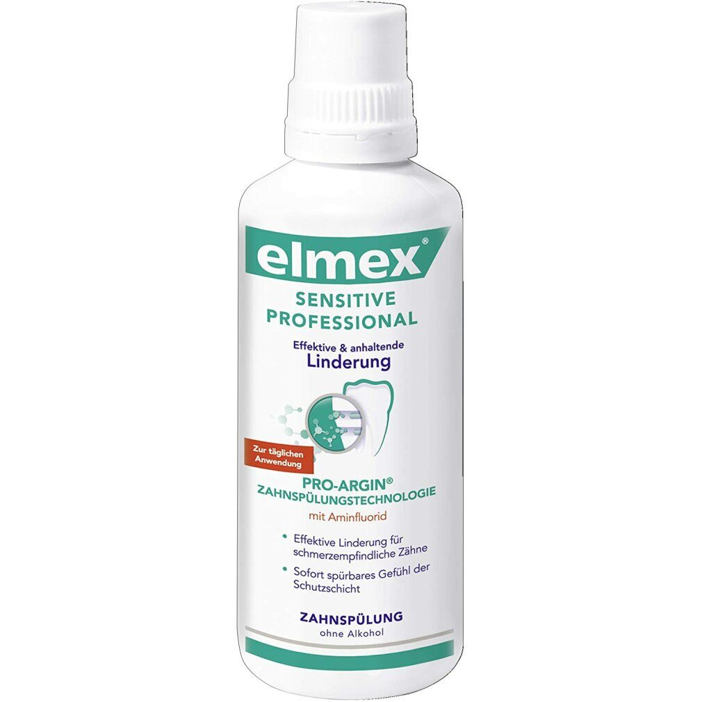 elmex Mundspülung Mundspülung Sensitive Professional, 400 ml, (Packung)