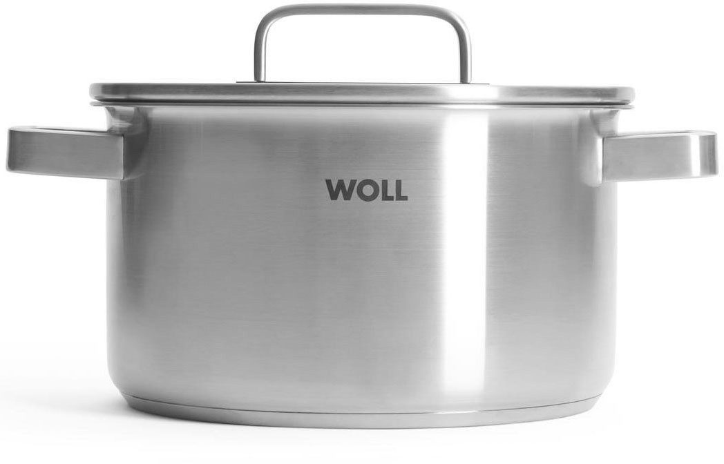 WOLL Topf-Set Steel, Edelstahl (Set, 10-tlg), hochwertiger, korrosionsbeständiger Edelstahl