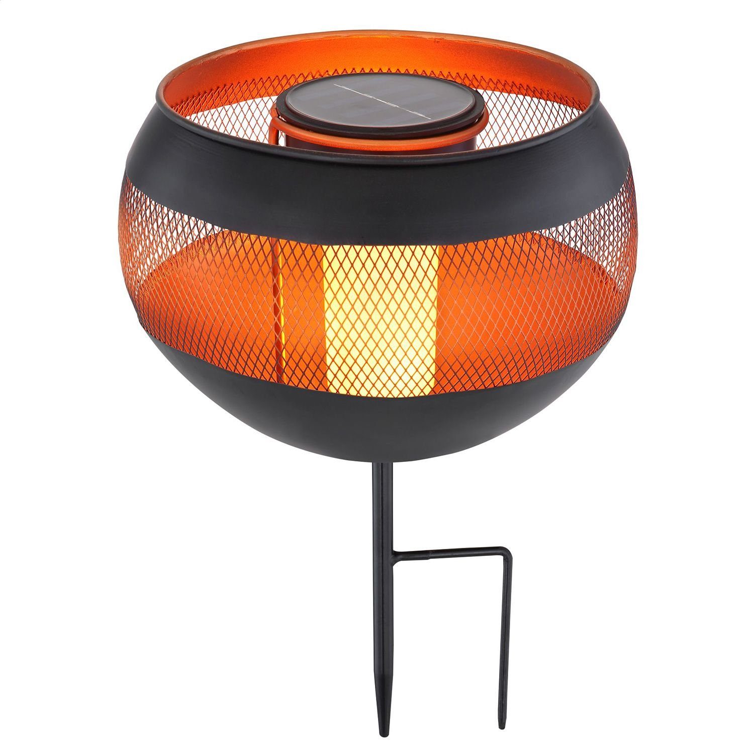 Solarleuchte bmf-versand Schale Solar mit Solarlampe Leuchte Solarleuchte cm LED Außen 22 Garten