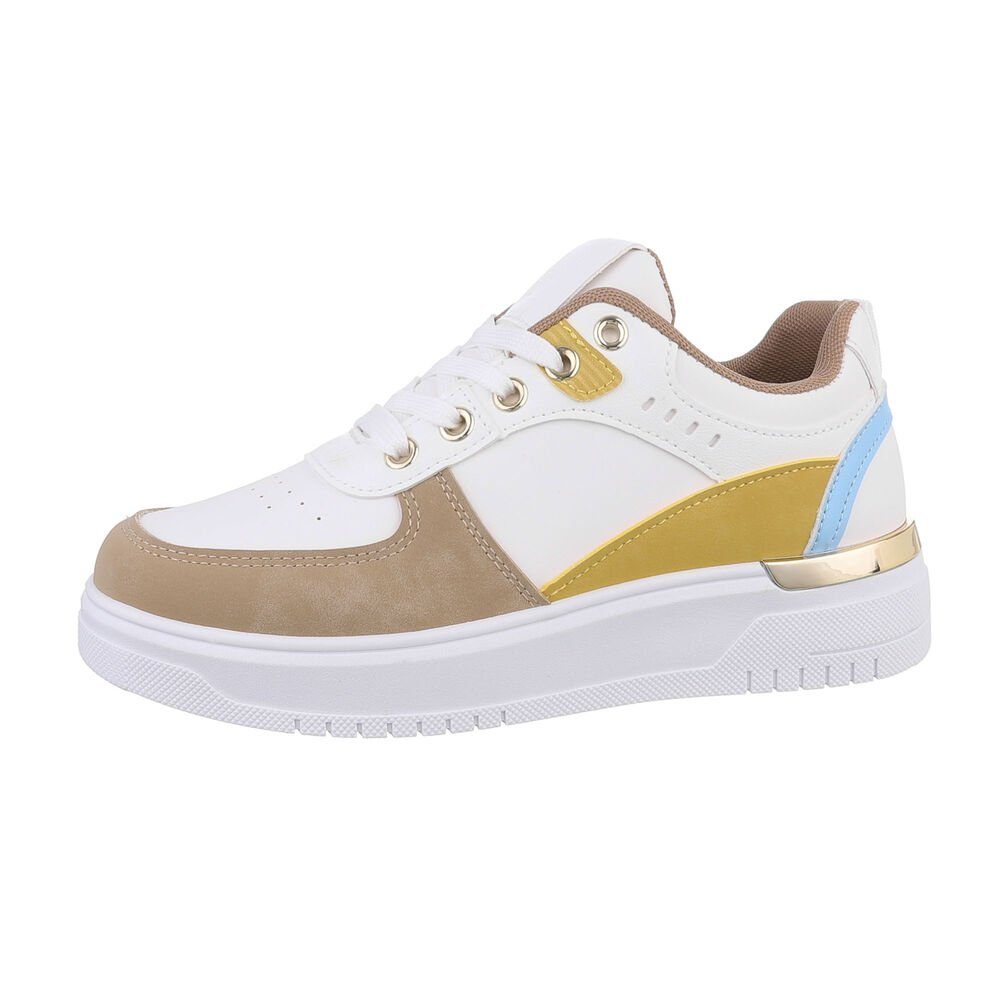Ital-Design Damen Low-Top Freizeit Sneaker (85878405) Flach Sneakers Low in günstig online kaufen