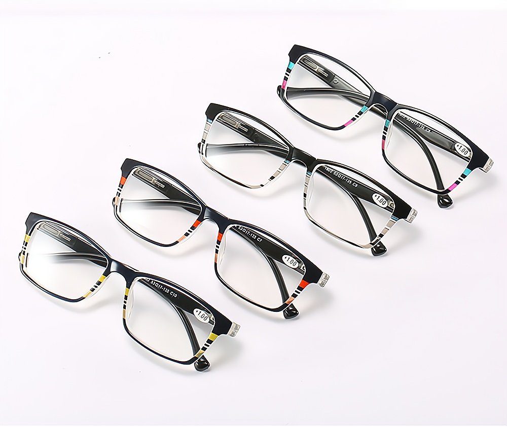 presbyopische Mode anti blaue Lesebrille Gläser bedruckte Rahmen PACIEA