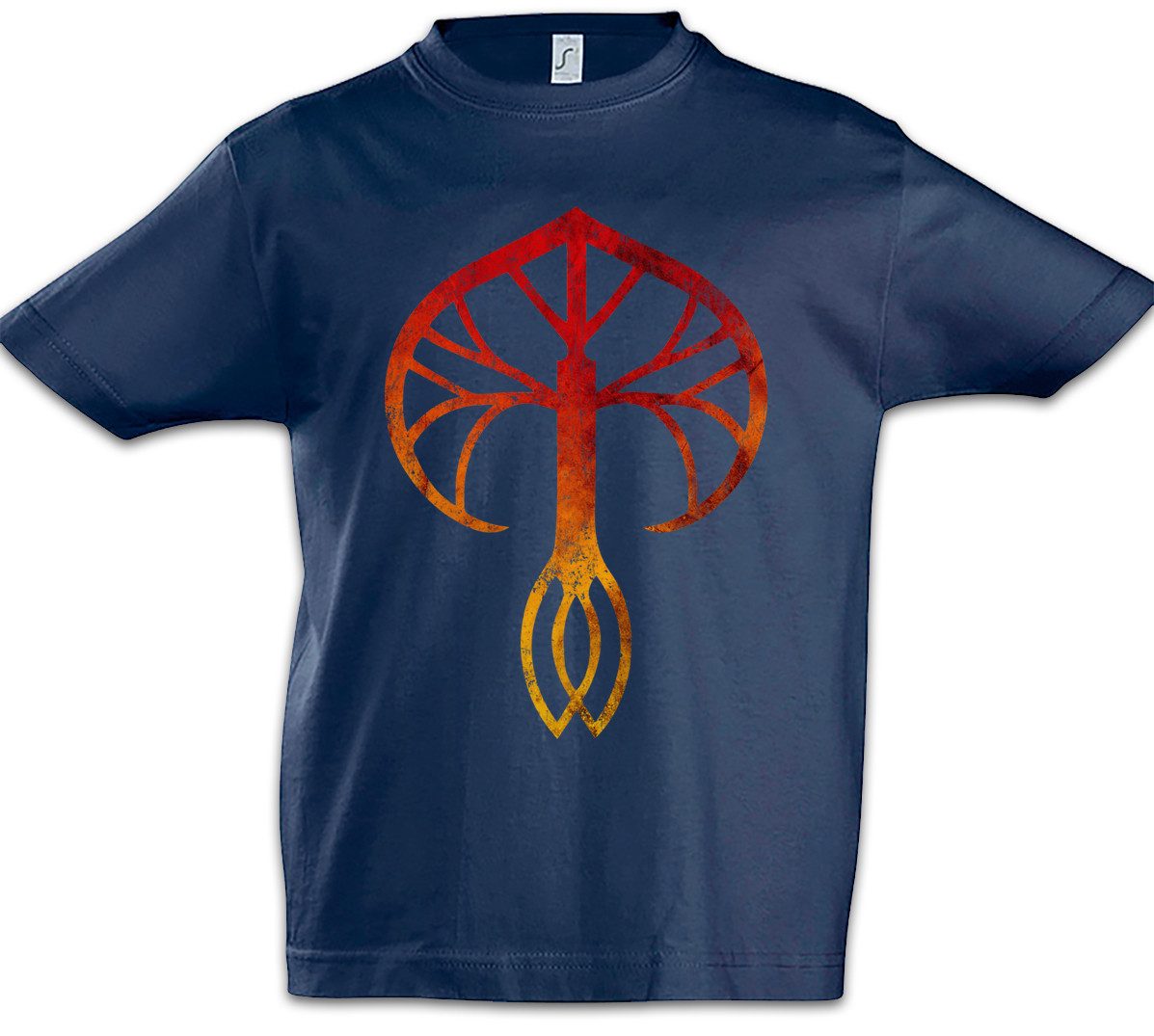 Urban Backwoods Print-Shirt Ellcrys Kinder T-Shirt The Movie Shannara Book Baum Chronicles Tree (1-tlg) Symbol Sign Logo Les