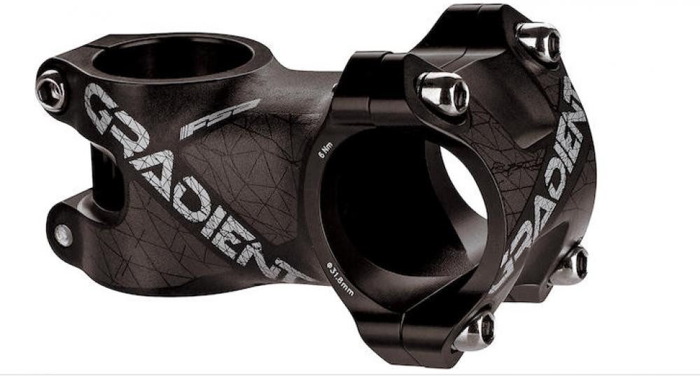 FSA Fahrradlenker FSA Vorbau Gradient +6° 31,8 x 60 mm Schwarz - AL2014 Aluminium Mounta