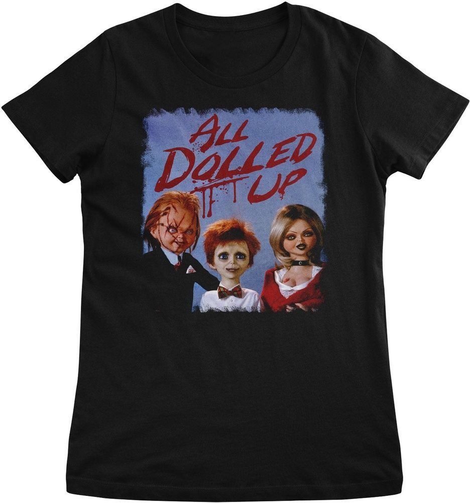 Chucky T-Shirt All Dolled Up Girly Tee