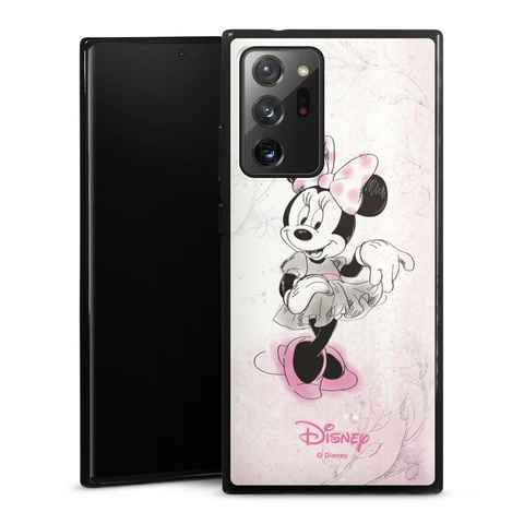 DeinDesign Handyhülle Minnie Mouse Disney Vintage Minnie Watercolor, Samsung Galaxy Note 20 Ultra 5G Silikon Hülle Bumper Case