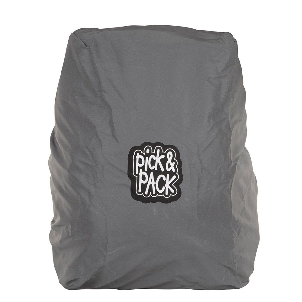 Pick&PACK Ранцы Regencape Reflex Silber (1 Stück), Regenschutz, Regenhülle