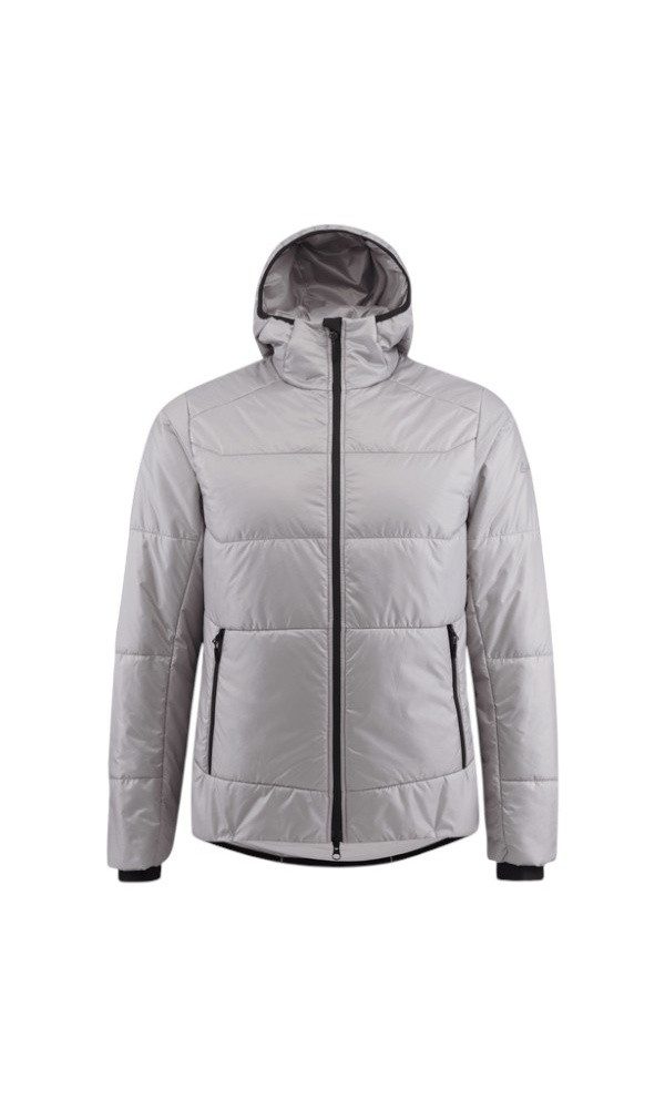 Löffler Winterjacke PL100 (PrimaLoft® Gold, winddicht, wärmeisolierend) grau Herren