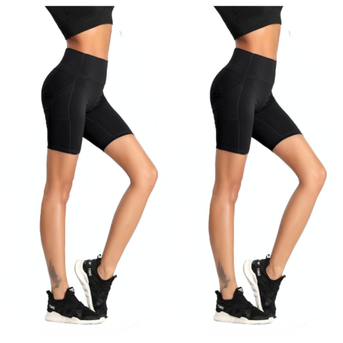 Blusmart Laufshorts Sportlich enge Leggings 5-Punkt-Hose günstig online kaufen